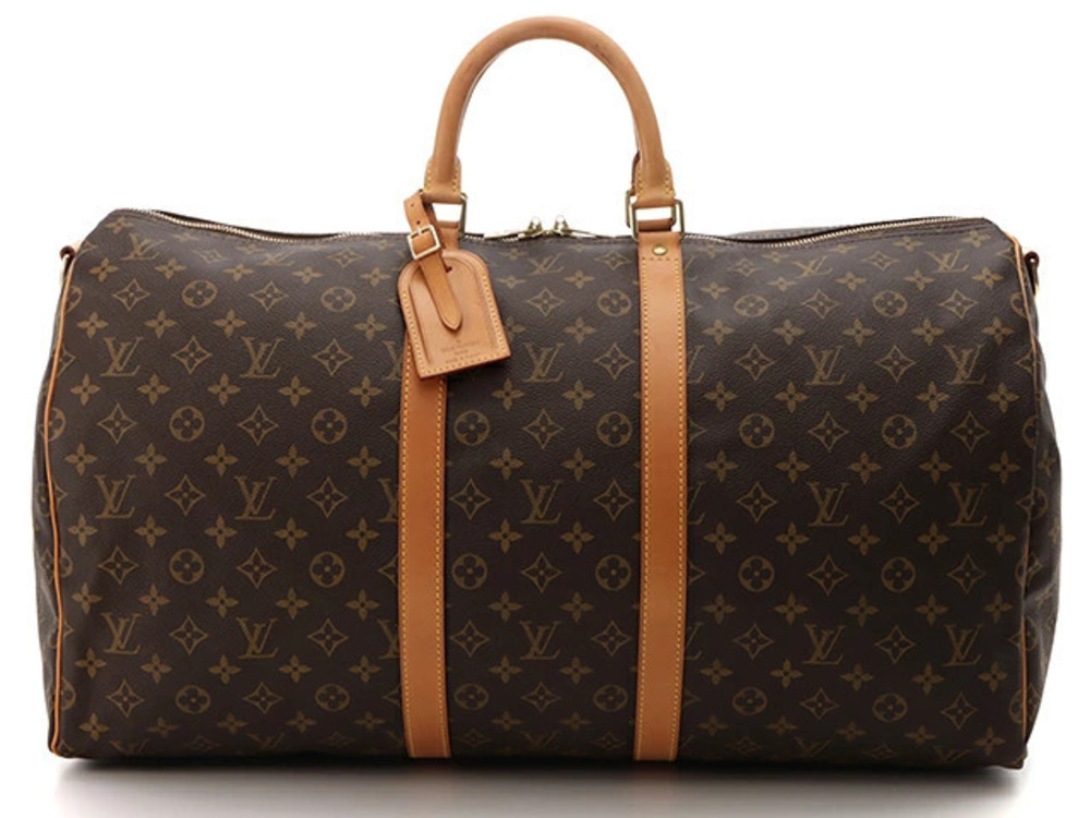LOUIS VUITTON Keepall Bandouliere Boston Bag Strap Monogram
